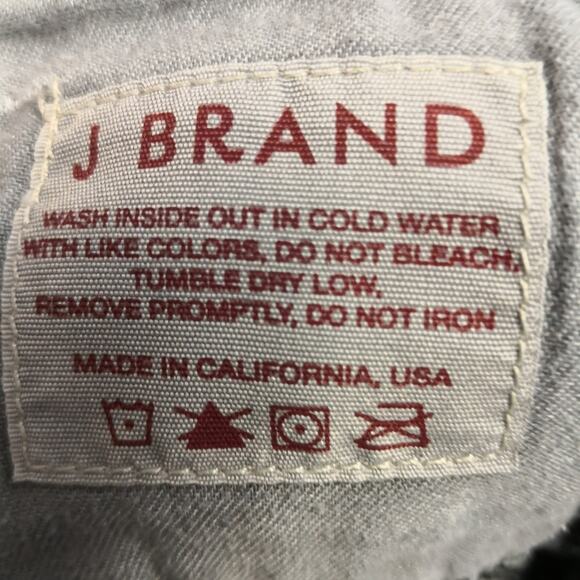 J Brand Pencil Leg Jeans No Size Tag Classic Casual Preppy Festival Rocker - Picture 10 of 12